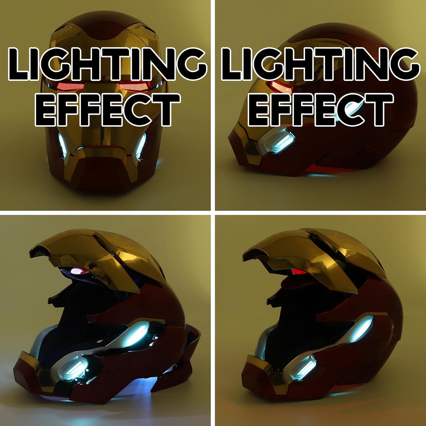 HEROGENE® MK50 IRON MAN CASQUE