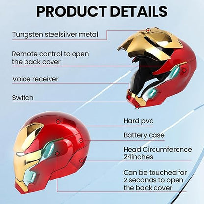 HEROGENE® MK50 IRON MAN CASQUE